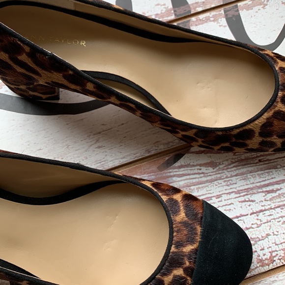 Ann Taylor Odelia Cheetah Print Shoe - Picture 6 of 7
